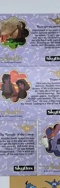 Lote Tarjetas Aladdin Disney Skybox 1993 Usa 9-pack Vintage — Coleccionables vintage, años 90s (foto 7)
