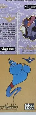 Lote Tarjetas Aladdin Disney Skybox 1993 Usa 9-pack Vintage — Coleccionables vintage, años 90s (foto 8)