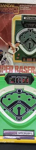 Videojuego Electrónico Super Baseball Bandai Electronics 80s — Gaming vintage, años 80s