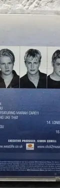 Cd Westlife - Coast To Coast 2000 Bmg Original Usado Estándar — Audio vintage, años NOW (foto 3)
