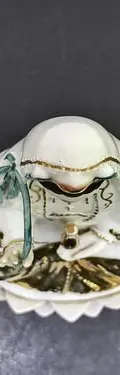 Figura De Porcelana Estado Divino Chino Guan Yin Vintage 80s Blanco — Coleccionables vintage, años 80s (foto 6)