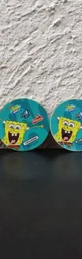 Lote Tazos Bob Esponja Classic Año 2010 6-pack Nickelodeon — Coleccionables vintage, años NOW (foto 2)
