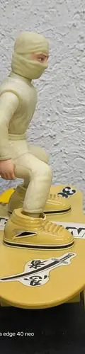 Figura Ninja Con Patineta Hip Yick International 1988 Retro — Coleccionables vintage, años 80s (foto 5)