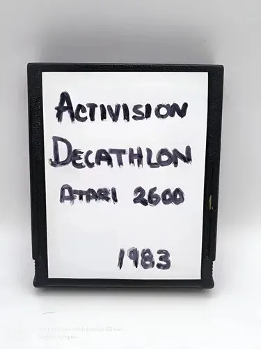 Decathlon Atari 2600 Activision 1983 Sin Etiqueta Original