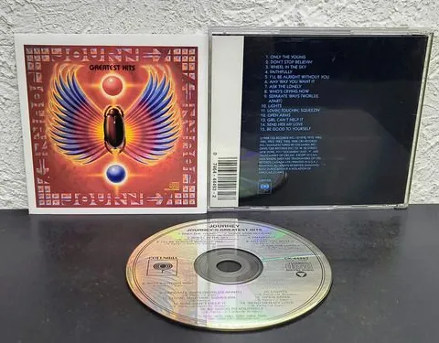 Cd Journey - Greatest Hits 1988 Cbs Records Estándar