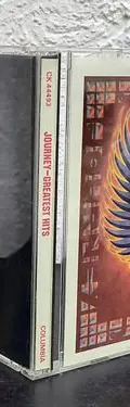 Cd Journey - Greatest Hits 1988 Cbs Records Estándar — Audio vintage, años 80s (foto 5)