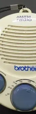 Radio Portátil Antiguo Brother Am/fm Vintage Con Detalle — Audio vintage, años 70s (foto 5)