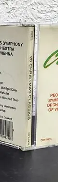 Cd20 Christmas Classics-people's Symphony Orchestra Of Viena Estándar — Audio vintage, años 90s (foto 5)