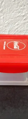 Tupperware Coca Cola Promocional Cuadrado Contenedor 12cm — Coleccionables vintage, años 90s (foto 3)