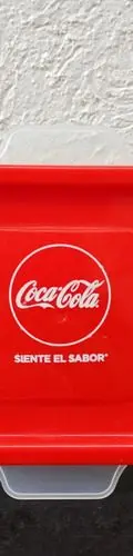 Tupperware Coca Cola Promocional Cuadrado Contenedor 12cm — Coleccionables vintage, años 90s (foto 8)