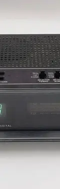 Radio Reloj Despertador Panasonic Rg-4895 Antiguo De Los 80s Negro — Audio vintage, años 80s (foto 2)