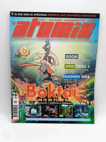 Revista Atomix No.44 Oct 2003 Botkai The Sun Is In Your Hand