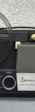 Proyector Vintage Cavalier Dual 8mm Años 70's Para Reparar — Video vintage, años 70s (foto 4)