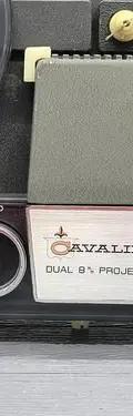 Proyector Vintage Cavalier Dual 8mm Años 70's Para Reparar — Video vintage, años 70s (foto 9)