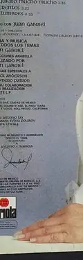 Disco Lp Vinilo Rocio Dúrcal Canta A Juan Gabriel Vol 6 1984 Edición Limitada — Audio vintage, años 80s (foto 4)