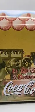 Buzón De Los Deseos Coca Cola Navidad Metálico De Coleccion — Coleccionables vintage, años NOW (foto 7)