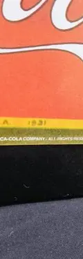 Afiche En Cuadro Coca Cola Botella Vintage Reproducción 1997 — Coleccionables vintage, años 90s (foto 9)