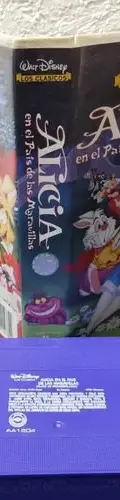 Película Vhs Alicia En El País De Las Maravillas Disney — Video vintage, años 80s (foto 5)