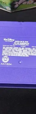 Película Vhs Alicia En El País De Las Maravillas Disney — Video vintage, años 80s (foto 8)