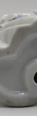 Figura Mujer Ninja De Porcelana Antiguo 13cm Vintage Orig Azul Con Blanco — Coleccionables vintage (foto 8)