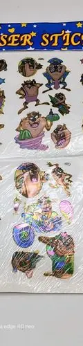 Stickers Retro Demonio De Tazmania 90's Sellado Planilla
