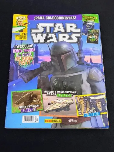 Revista Star Wars Disney Panini #03 Sep 2017 Completa