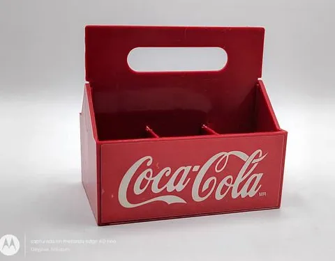 Mini Rejita Coca Cola De Plástico Botellitas Útiles Escolars Mini Rejita Coca Cola De Plástico Para Botellitas Útiles Escolares