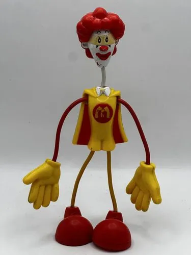 Figura Payaso Ronald Mcdonald Brinqueado 2008 De Colección
