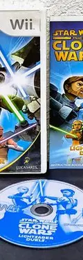 Star Wars The Clone Wars Lightsaber Duels Para Nintendo Wii — Gaming vintage, años NOW