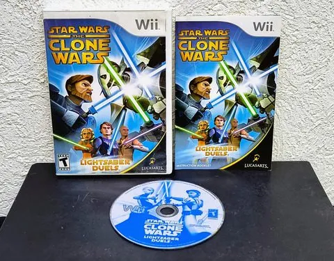 Star Wars The Clone Wars Lightsaber Duels Para Nintendo Wii