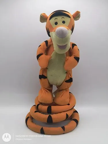 Peluche Tigger Saltarin Fisher Price Mattel 2005 No Sirve Naranja