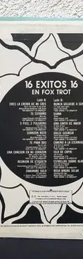 Disco Lp Vinilo 16 Éxitos En Fox Trot Musart 1984 F. Montoya Edición Limitada — Audio vintage, años 80s (foto 3)