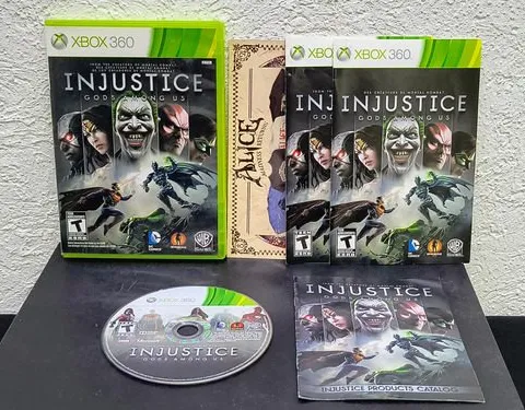 Injustice Gods Among Us Para Xbox 360 Completo Original