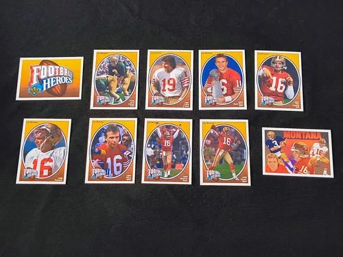 Tarjetas Coleccion Nfl Upper Deck Joe Montana 1991 Football — Coleccionables vintage, años 90s