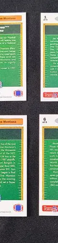 Tarjetas Coleccion Nfl Upper Deck Joe Montana 1991 Football — Coleccionables vintage, años 90s (foto 4)