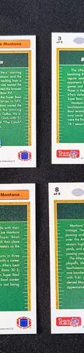 Tarjetas Coleccion Nfl Upper Deck Joe Montana 1991 Football — Coleccionables vintage, años 90s (foto 5)