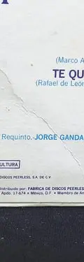 Disco Lp Vinilo Marco Antonio Vazquez El Romántico 16 Éxitos Estándar — Audio vintage, años 80s (foto 4)