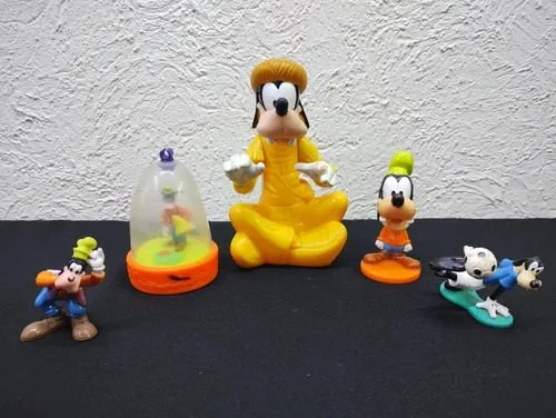 Set Figuras Goofy Tribilin Disney Mcdonald's 5pzas Original — Coleccionables vintage, años 90s