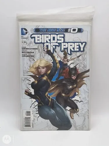 Comic Dc Comics The New 52! Birds Of Prey #0 Nov 2012 Ingles