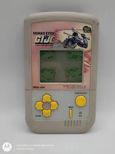 Juego Electrónico G.i.joe Snake Eyes Mga-204 Hasbro 1990 — Decoración vintage, años 90s