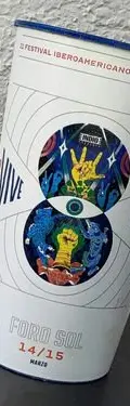 Vaso Promocional Vive Latino 2020 Indio Foro Sol Marzo — Coleccionables vintage, años NOW