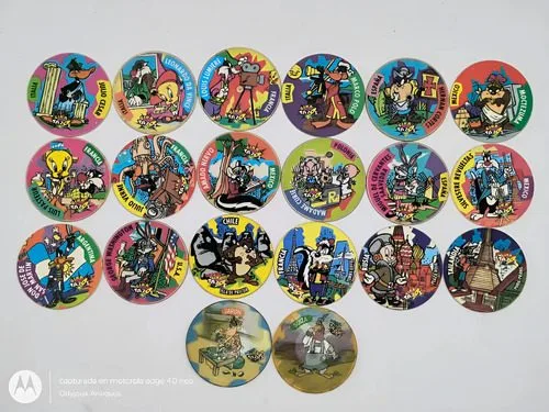 Tazos Looney Tunes Gira Tazos 1994 Lote 20-pack Retro — Coleccionables vintage, años 90s