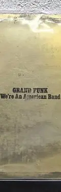Disco Lp Vinilo Grand Funk - We're An American Band 1973 Mx Estándar — Audio vintage, años 70s (foto 2)