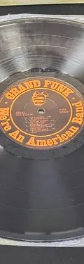 Disco Lp Vinilo Grand Funk - We're An American Band 1973 Mx Estándar — Audio vintage, años 70s (foto 8)