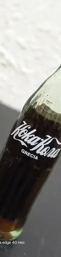 Mini Botella Vintage Coca Cola Grecia 8cm Retro 90's — Coleccionables vintage, años 90s