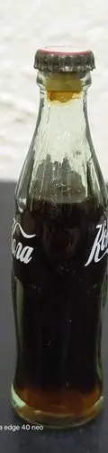 Mini Botella Vintage Coca Cola Grecia 8cm Retro 90's — Coleccionables vintage, años 90s (foto 5)