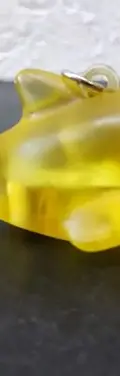 Llavero Ballena Con Luz Six Flags México Amarillo Usado Amarillo — Coleccionables vintage (foto 2)