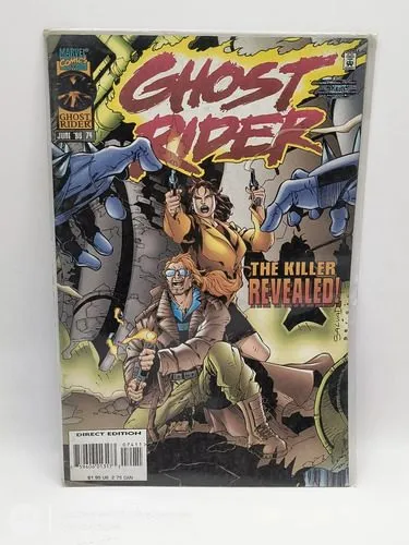 Comic Ghost Rider #74 The Killer Revealed Marvel Inglés 1996