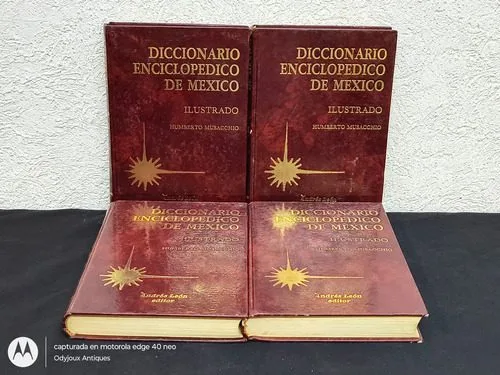 Diccionario Enciclopédico De México Ilustrado H. Musacchio — Coleccionables vintage, años 80s