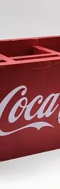 Cajón De Madera Coca Cola Para Botellas D Vidrio Vintage 6pz — Coleccionables vintage